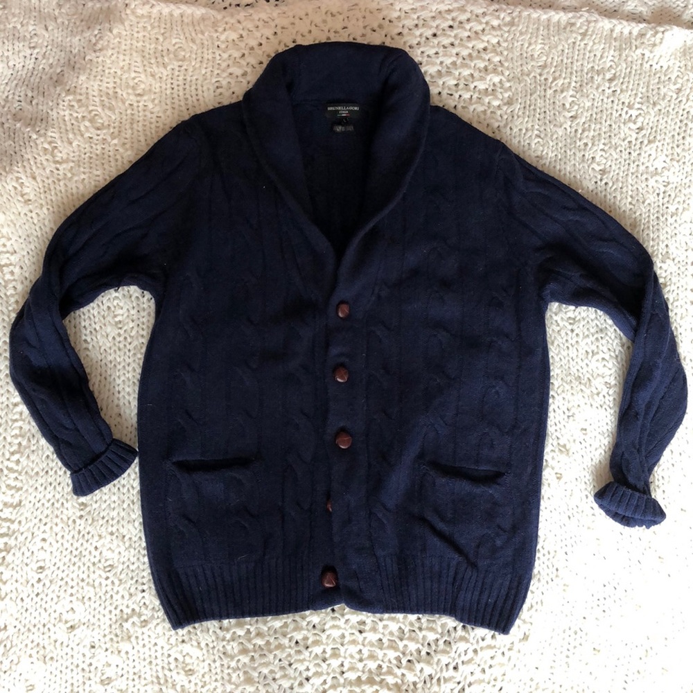 Italian cashmere blend sweater